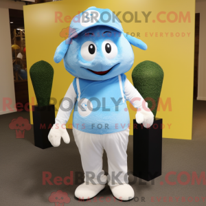 Mascot character of a Sky...