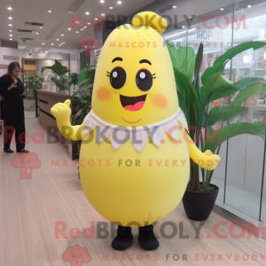 Mascot character of a Lemon...