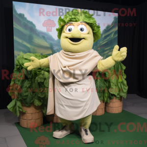 Mascottekarakter van een...
