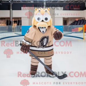 Mascottekarakter van een...