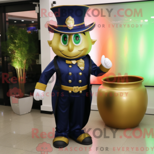 Postava maskota Navy Pot Of...