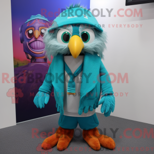Personnage mascotte d Aigle...