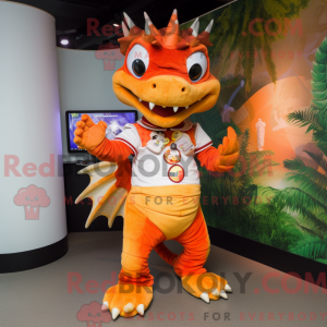 Mascot character of a...