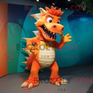 Mascottefiguur van een...