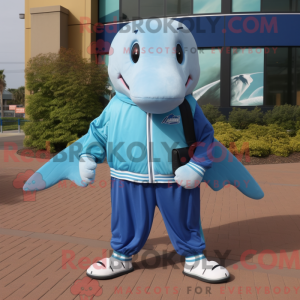Mascot character of a Sky...