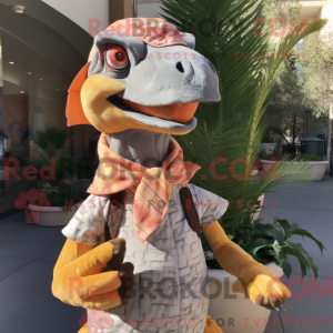 Personagem de máscara de um...
