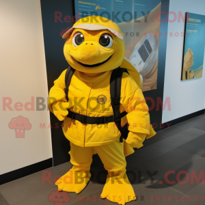 Mascottekarakter van een...