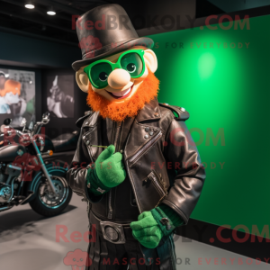 Mascot character of a Green...