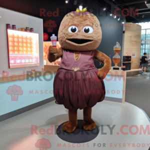 Personnage mascotte d un...
