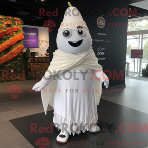 Mascot character of a White...