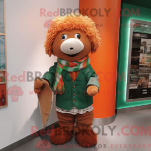 Postava maskota Rust Irish...