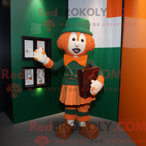 Postava maskota Rust Irish...