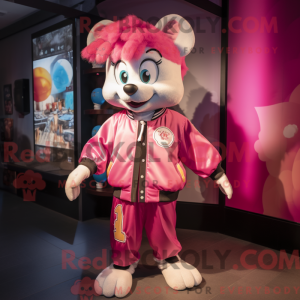 Mascot karakter van een...