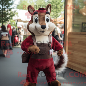 Personnage mascotte d un...