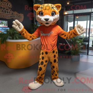 Mascottekarakter van een...