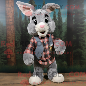 Mascot character of a Gray...