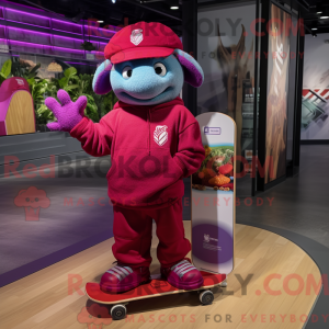 Mascot character of a...