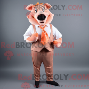 Personagem de máscara de um...