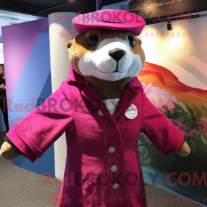 Mascot karakter van een...