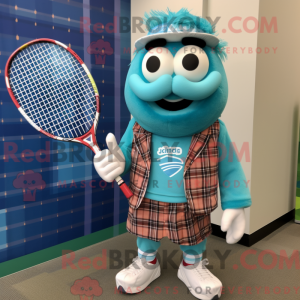 Mascottefiguur van een...