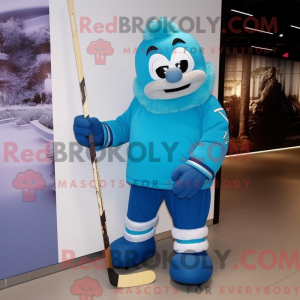 Mascottekarakter van een...