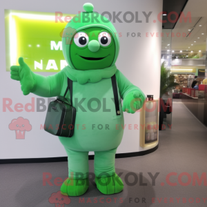 Mascottekarakter van een...