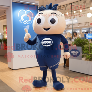 Mascottefiguur van een...