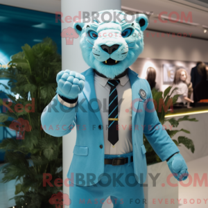 Personnage mascotte d un...
