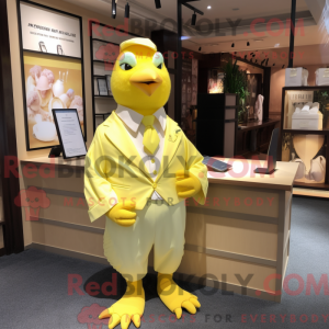 Personnage mascotte d un...