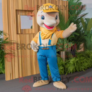Personnage mascotte d un...