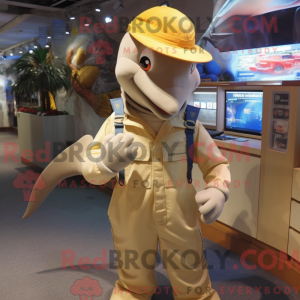 Mascot character of a Gold...