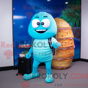 Mascottekarakter van een...