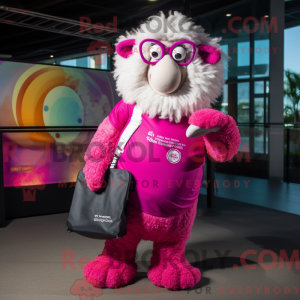 Mascottefiguur van een...