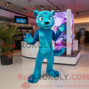 Mascot karakter van een...