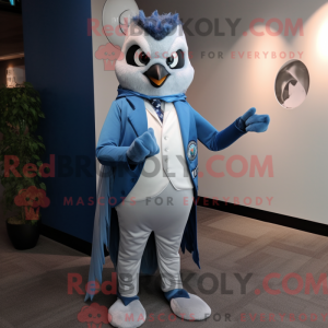 Maskottchen eines grauen...