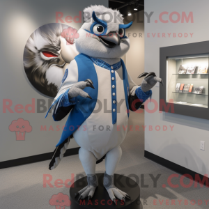 Maskotka av Grey Blue Jay...