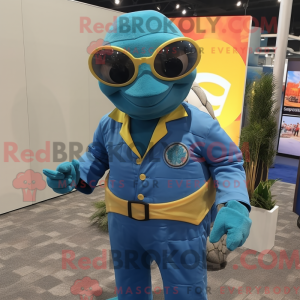 Mascottekarakter van een...