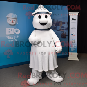 Mascot character of a White...