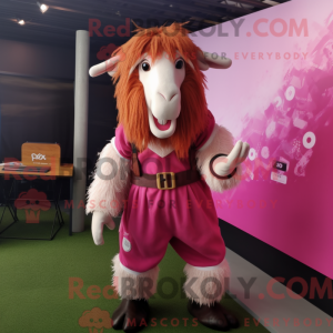 Personnage mascotte d une...