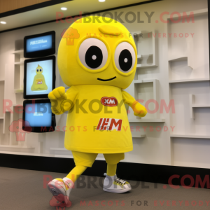 Mascottekarakter van een...