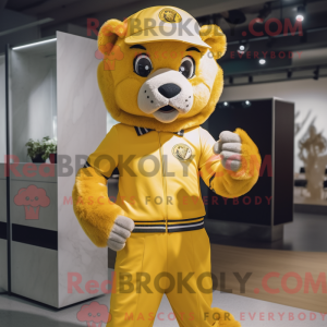 Mascot character of a...