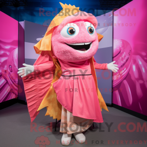 Mascot karakter van een...