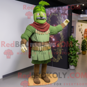 Mascottefiguur van een...