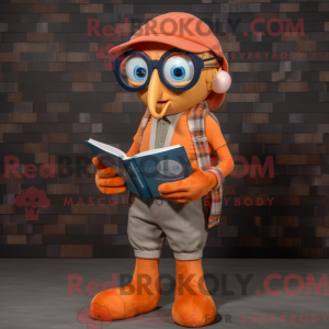 Mascot karakter van een...