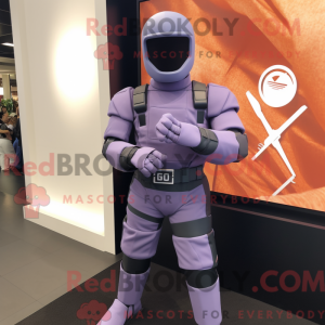 Mascot karakter van een...