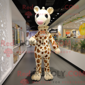 Mascot character of a Cream...