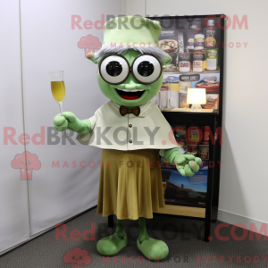 Mascot karakter van een...