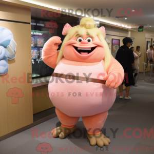 Mascot karakter van een...