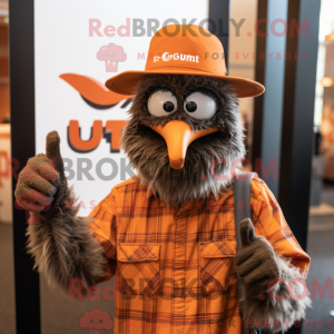 Mascot karakter van een...