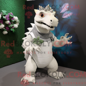Mascot character of a White...